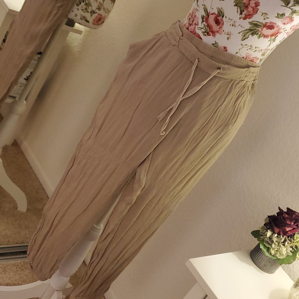 Cropped ankle pants